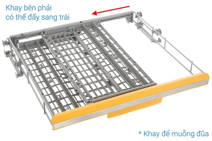 Máy rửa chén bát độc lập Comfee CDWEF1401HB-W-VN